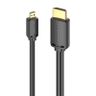 Kabel HDMI-D męski do HDMI-A męski Vention AGIBH 2m, 4K 60Hz (czarny) na NearMe.pl