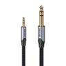 Kabel audio 3,5mm TRS do 6,35mm Vention BAUHH 2m Szary na NearMe.pl