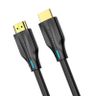 Kabel HDMI 2.1 Vention AANBF, 1m, 8K 60Hz/ 4K 120Hz (czarny) na NearMe.pl