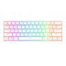 Klawiatura mechaniczna Royal Kludge RK61 RGB, red switch (biała) na NearMe.pl