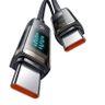 Kabel USB-C do USB-C Mcdodo CA-3610, auto power off, PD 100W, 1.2m (czarny) na NearMe.pl