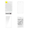 Etui Baseus Crystal Series do iPhone 14 Plus + szkło hartowane na NearMe.pl