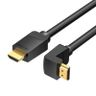 Kabel HDMI 2.0 Vention AAQBG 1,5m, kątowy 270°, 4K 60Hz (czarny) na NearMe.pl