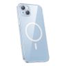 Magnetyczne Etui Baseus Crystal Series do iPhone 14 Plus + szkło hartowane na NearMe.pl