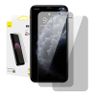 Szkło hartowane z filtrem prywatyzującym 0.3mm Baseus do iPhone XS Max / 11 Pro Max (2szt.) na NearMe.pl