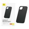 Etui na telefon iPhone15 Pro Baseus Fauxther Series (Czarny) na NearMe.pl