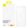 Magnetyczne Etui na telefon IP13 Baseus OS-Lucent Series (Przezroczysty) na NearMe.pl