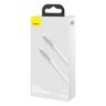 Kabel USB-C do Lightning Baseus Cafule, PD, 20W, 2m (biały) na NearMe.pl
