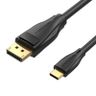 Kabel USB-C do DisplayPort 1.4 Vention CGYBG, 1,5m, 8K 60Hz/4K 120Hz (Czarny) na NearMe.pl