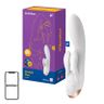 Wibrator wielofunkcyjny Satisfyer Double Flex z aplikacją (biały) na NearMe.pl