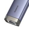 Hub 4w1 Baseus UltraJoy USB-A&USB-C do 3xUSB3.0+USB-C+RJ45 (szary) na NearMe.pl