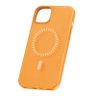 Magnetyczne Etui na telefon iPhone 15 ProMax Baseus Fauxther Series (Pomarańczowe) na NearMe.pl