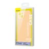 Etui Baseus Liquid Silica Gel do iPhone 14 Plus (żółte) +szkło hartowane +zestaw czyszczący na NearMe.pl