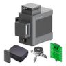 Samopoziomujący laser krzyżowy poziomica 3D 360 HOTO QWFGJ002 (±3mm/10m 5200mAh) na NearMe.pl