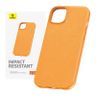 Etui na telefon iPhone15 Plus Baseus Fauxther Series (Pomarańczowy) na NearMe.pl