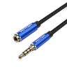 Kabel audio TRRS 3,5mm męski na 3,5mm żeński Vention BHCLI 3m niebieski na NearMe.pl