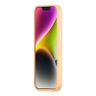 Etui Baseus Liquid Silica Gel do iPhone 14 Plus (żółte) +szkło hartowane +zestaw czyszczący na NearMe.pl