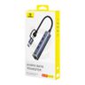 Hub 4w1 Baseus UltraJoy USB-A&USB-C do 3xUSB3.0+USB-C+RJ45 (szary) na NearMe.pl