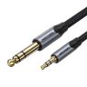 Kabel audio 3,5mm TRS do 6,35mm Vention BAUHH 2m Szary na NearMe.pl