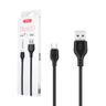 Kabel USB XO NB103 - microUSB 1,0 m 2,1A czarny na NearMe.pl