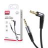 Kabel audio XO NB-R205 jack 3.5mm - jack 3.5mm 1m czarny na NearMe.pl