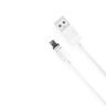 Kabel USB XO magnetyczny NB187 Lightning 1.0m 2.1A biały na NearMe.pl
