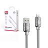 Kabel USB XO NB216 Lightning 1.0 m 2.4A srebrny na NearMe.pl