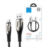 Kabel USB Joyroom Sharp Series USB-A - USB-C 3A 1.2m (S-M411) czarny (L) na NearMe.pl