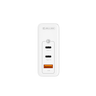 JELLICO ładowarka sieciowa - C118 GaN PD 100W 2x USB-C + 1x USB QC3.0 biała na NearMe.pl