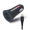 SWISSTEN Ładowarka Samochodowa 2,4A 2x USB + Kabel Lightning na NearMe.pl