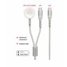 SWISSTEN Ładowarka Kabel 2w1 do ładowania Apple Watch USB-C + USB-C 1,2m biały na NearMe.pl