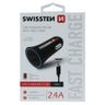 SWISSTEN Ładowarka Samochodowa 2,4A 2x USB + Kabel USB-C na NearMe.pl