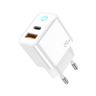 JELLICO ładowarka sieciowa - EU11 PD 20W 1x USB-C + 1x USB QC3.0 biała na NearMe.pl
