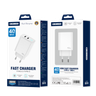 JELLICO ładowarka sieciowa - EU19 GaN PD 40W 2x USB-C + kabel USB-C / USB-C zestaw biały na NearMe.pl