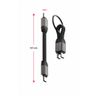 SWISSTEN Kabel USB-C / USB-C 9,7 cm brelok do kluczy czarny na NearMe.pl