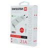 SWISSTEN Ładowarka Sieciowa Adapter Smart IC 2x USB 2,1A + Kabel Lightning 1,2 M biała na NearMe.pl