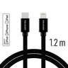 SWISSTEN Kabel w oplocie USB-C / Lightning MFI 1,2 M czarny na NearMe.pl