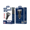 JELLICO ładowarka samochodowa - F15 PD 88,5W 2x USB-C + USB-A QC3.0 czarna na NearMe.pl