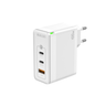 JELLICO ładowarka sieciowa - C118 GaN PD 100W 2x USB-C + 1x USB QC3.0 biała na NearMe.pl