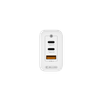 JELLICO ładowarka sieciowa - C79 GaN PD 65W 2x USB-C + 1x USB QC3.0 biała na NearMe.pl