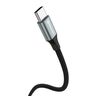 SWISSTEN TEXTILE II Kabel w oplocie USB-C / USB-C 3A 60W 1,5m czarny na NearMe.pl
