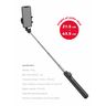 SWISSTEN Bluetooth Selfie Stick Uchwyt Aluminum Tripod Pro czarny na NearMe.pl