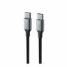 SWISSTEN TEXTILE II Kabel w oplocie USB-C / USB-C 3A 60W 1,5m czarny na NearMe.pl