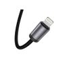 JELLICO kabel - B27 USB-C / Lightning 30W PD oplot 1m czarny na NearMe.pl