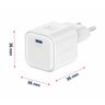 SWISSTEN Ładowarka Sieciowa Adapter GaN USB-C 20W PD + kabel USB-C / USB-C zestaw biały na NearMe.pl