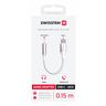 SWISSTEN AUX Audio Adapter USB-C - 3,5 mm Jack 15cm biały na NearMe.pl