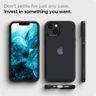 SPIGEN ULTRA HYBRID IPHONE 13 MATTE FROST BLACK na NearMe.pl