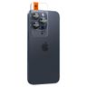 OSŁONA APARATU SPIGEN OPTIK.TR ”EZ FIT” CAMERA PROTECTOR 2-PACK IPHONE 14 PRO / PRO MAX / 15 PRO / PRO MAX BLUE TITANIUM na NearMe.pl