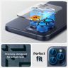 OSŁONA APARATU SPIGEN OPTIK.TR ”EZ FIT” CAMERA PROTECTOR 2-PACK IPHONE 14 PRO / PRO MAX / 15 PRO / PRO MAX BLUE TITANIUM na NearMe.pl