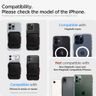SPIGEN LOCK FIT MAGSAFE UNIVERSAL MAGNETIC CARD HOLDER BLACK na NearMe.pl